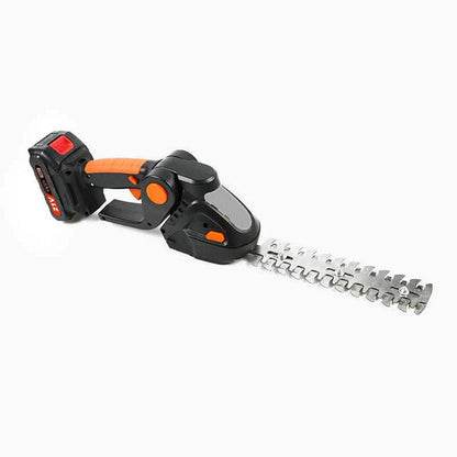 Electric Hedge Trimmer | Telescopic Pole | 2 Interchangeable Blades | 3.6m Reach | Handheld or Pole