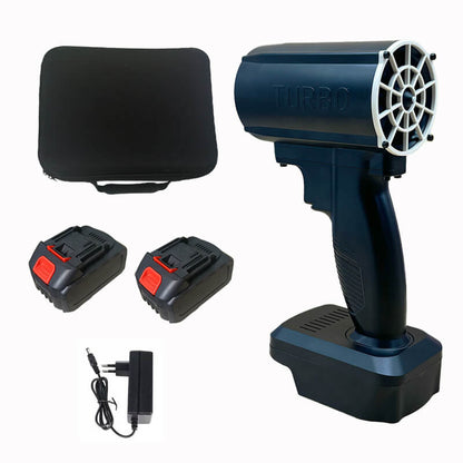 Cordless Air Blower | Brushless Motor | Adjustable Speed | High-Pressure | Black & Blue