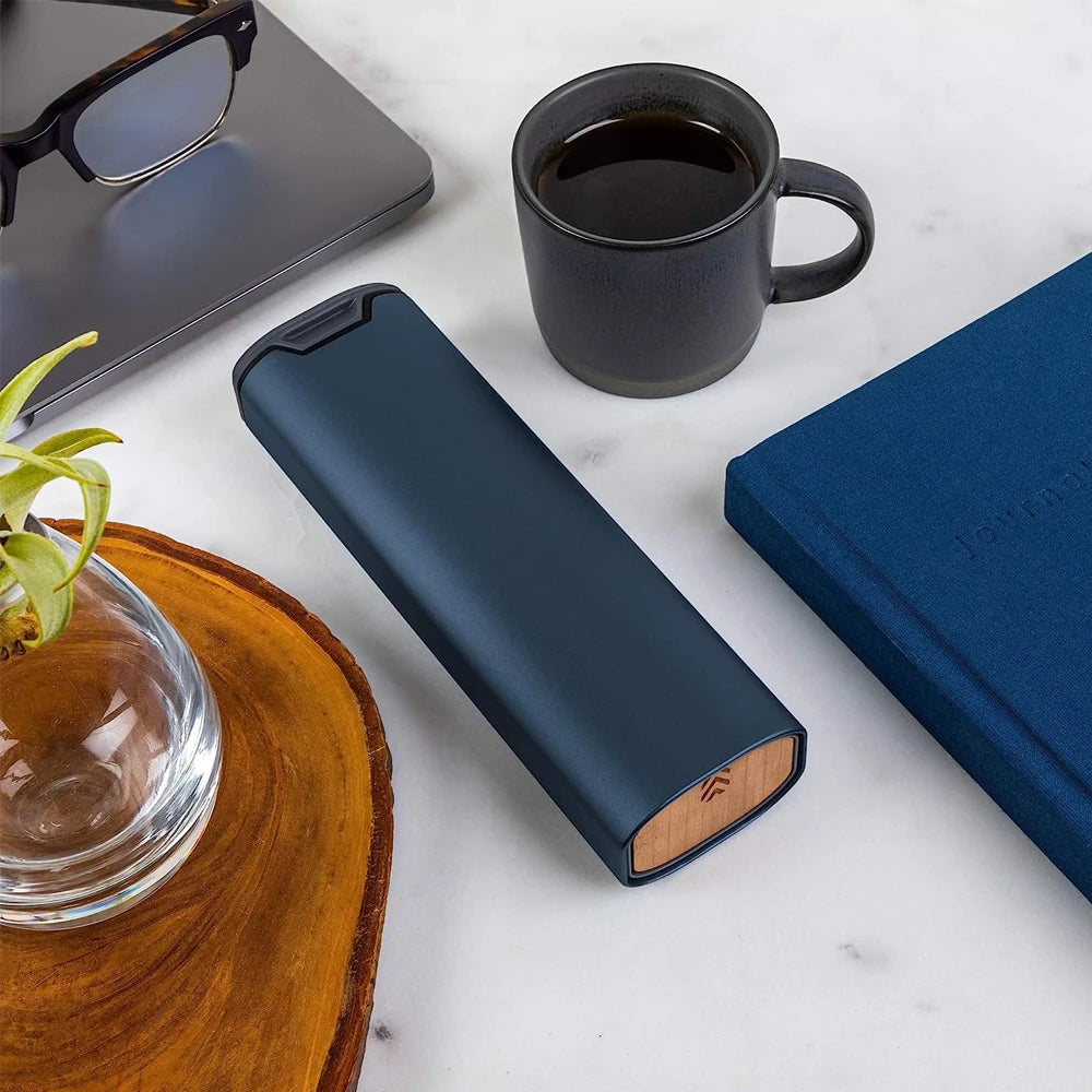 Weekly Pill Organiser | Wooden & Aluminium Design | 7-Day Medication Case