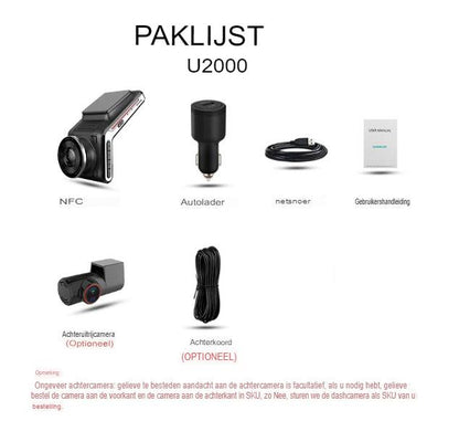 Dual Dash Cam | 4K Front & Rear | F1.8 Aperture | Night Vision | 24H Parking Mode