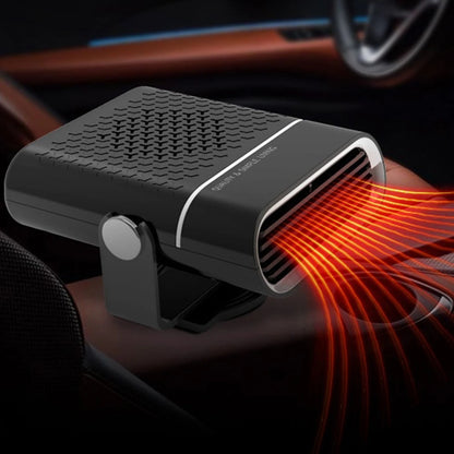 Car Fan | 4-in-1 Heating & Cooling | 12V/24V | 360 Degree Rotation | White & Black