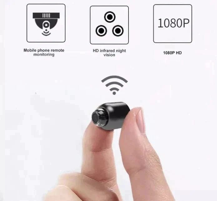 Wireless Night Vision Camera | Home Security | Compact Indoor Design