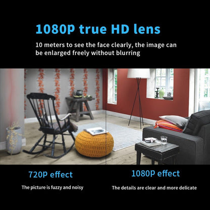 Wireless Night Vision Camera | Home Security | Compact Indoor Design