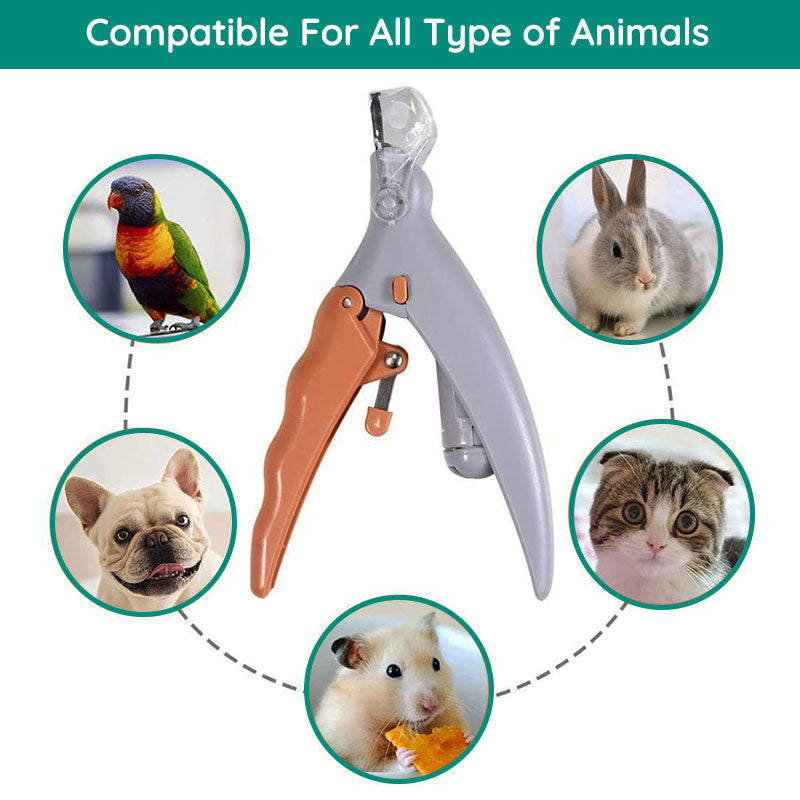 Animal Nail Clipper | Quick-Sensor Safety Guide | Precision Grooming Tool