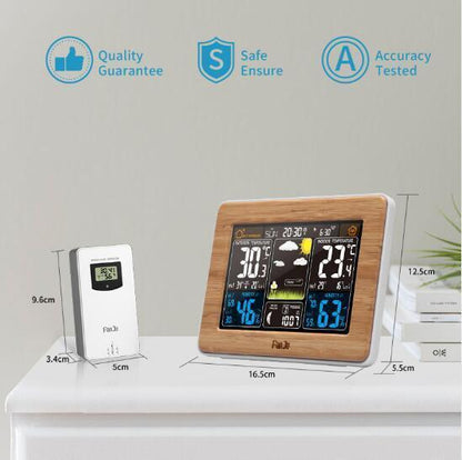 Wireless Weather Station | Indoor & Outdoor Sensor | Temperature & Humidity