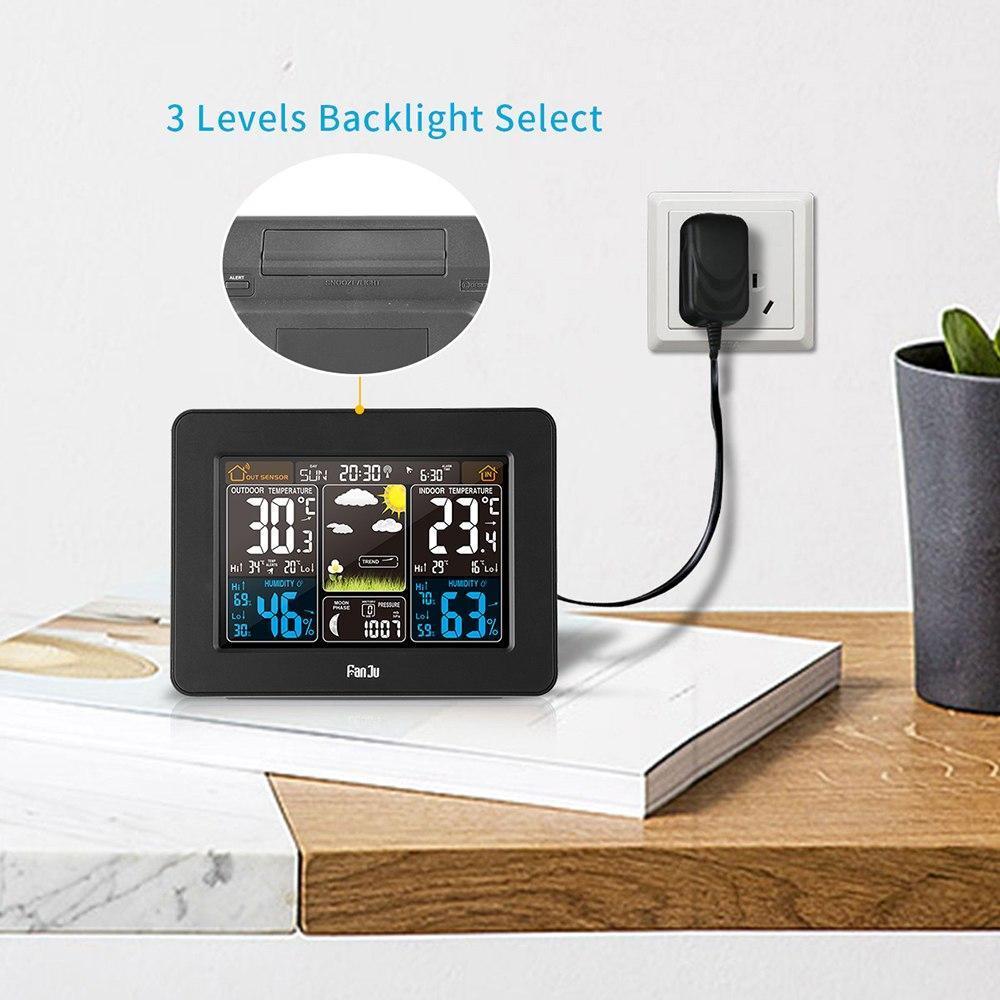 Wireless Weather Station | Indoor & Outdoor Sensor | Temperature & Humidity