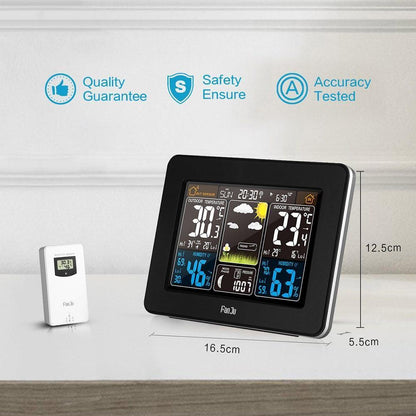 Wireless Weather Station | Indoor & Outdoor Sensor | Temperature & Humidity