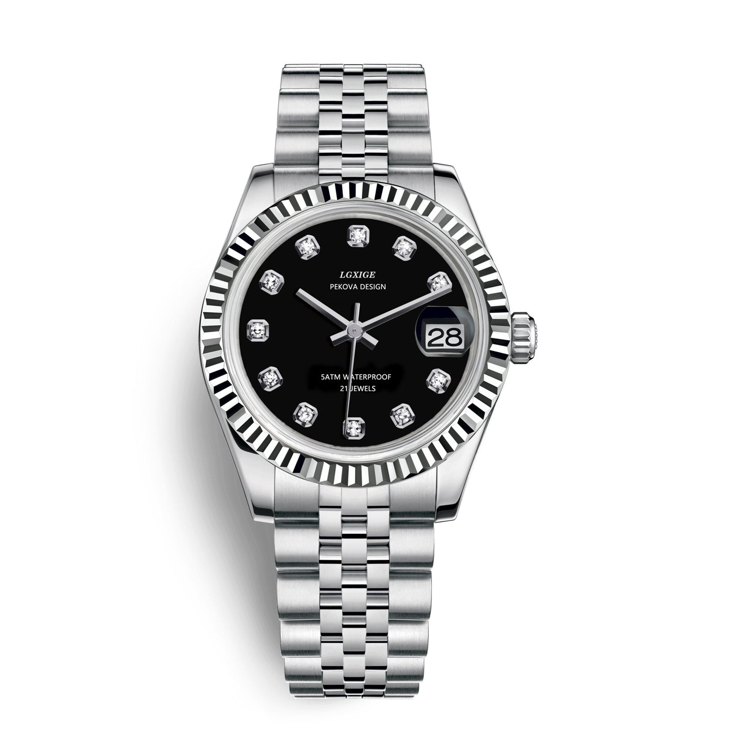 Stainless Steel Wristwatch | Classic Design | Water Resistant Timepiece