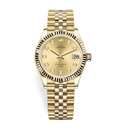 Stainless Steel Wristwatch | Classic Design | Water Resistant Timepiece