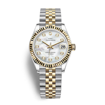 Stainless Steel Wristwatch | Classic Design | Water Resistant Timepiece