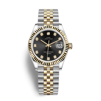 Stainless Steel Wristwatch | Classic Design | Water Resistant Timepiece