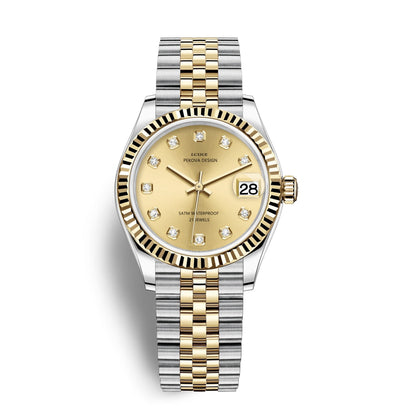 Stainless Steel Wristwatch | Classic Design | Water Resistant Timepiece