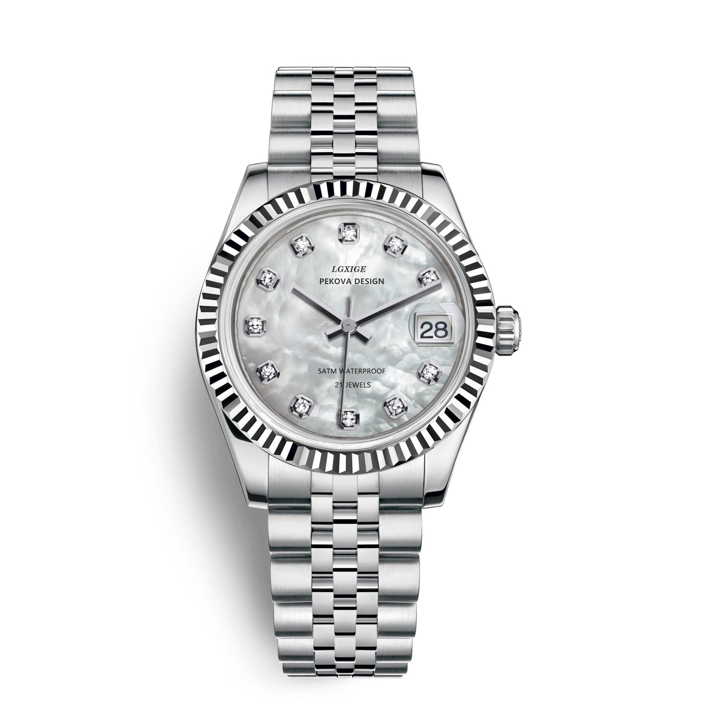 Stainless Steel Wristwatch | Classic Design | Water Resistant Timepiece