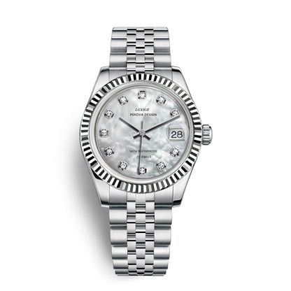 Stainless Steel Wristwatch | Classic Design | Water Resistant Timepiece